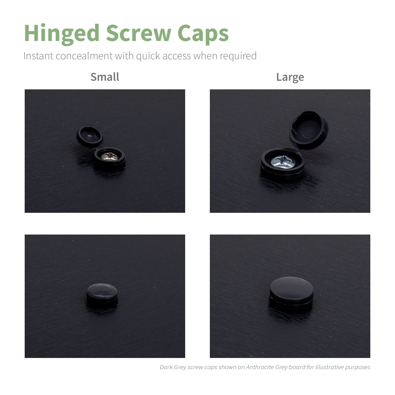 Hinged Screw Caps