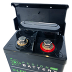 V-LFP-12-100FT | 12v 100AH Fusion Lithium Battery | Slim-Line Deep Cycle