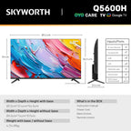Skyworth 40" Q5600H QLED+ Full HD Smart Google TV
