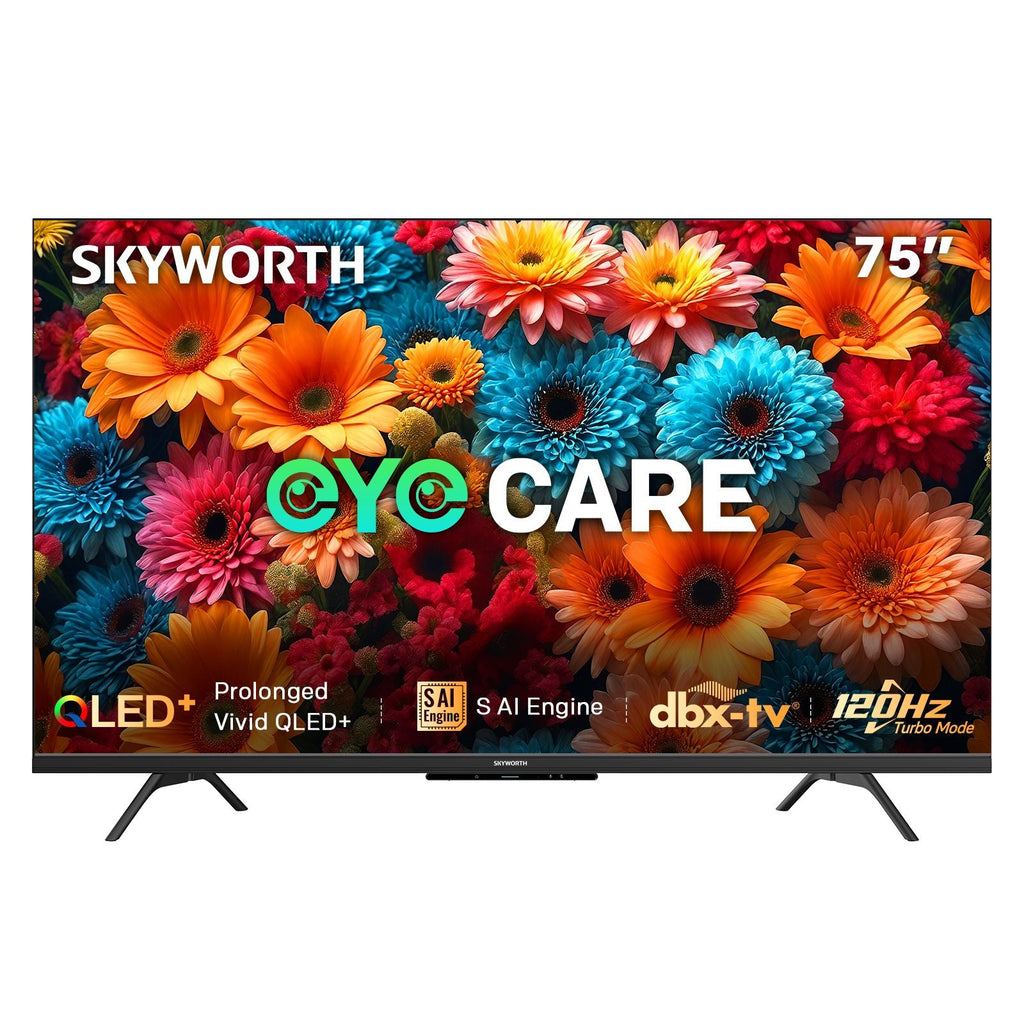 Skyworth 75" Q6600H 4K QLED+ 120Hz Smart Google TV