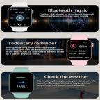 Waterproof Smart Watch With Colour Screen - Ip67