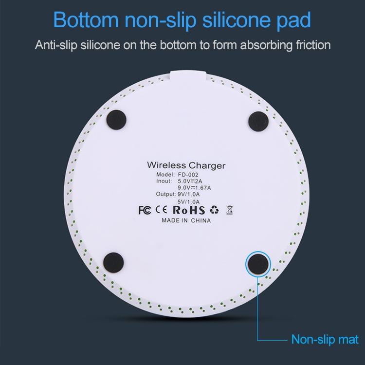 10W Fast Wireless Charger For Android & Iphone