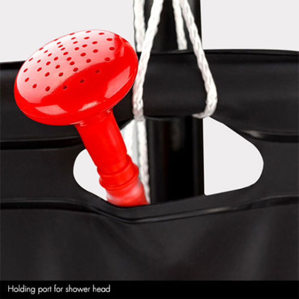 20L Craig Camp Shower Bag Solar Heated Water Pipe