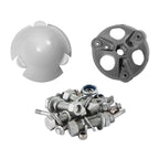 VEVOR Wind Turbine 400Watt Wind Turbine Generator DC 12V Wind Turbine Generator 3/5 Blades with Controller (400Watt)
