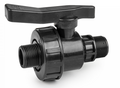 Full Flow Single Union Ball Valve PP 3/4"BSPM