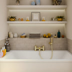 Delta Round Bath Shower Mixer Tap