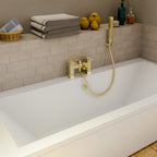 Kinetic Square Waterfall Bath Shower Mixer Tap