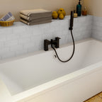 Kinetic Square Waterfall Bath Shower Mixer Tap