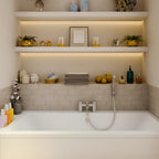Kinetic Square Waterfall Bath Shower Mixer Tap