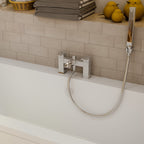 Kinetic Square Waterfall Bath Shower Mixer Tap