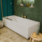 Kinetic Square Waterfall Bath Filler Tap