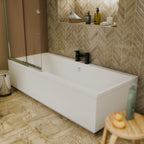 Kinetic Square Waterfall Bath Filler Tap