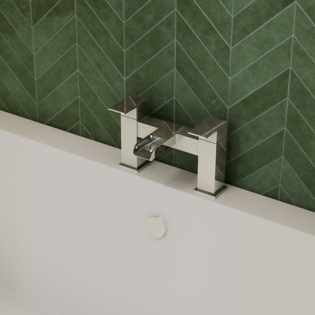 Kinetic Square Waterfall Bath Filler Tap