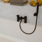 Lagoon Soft Square Bath Shower Mixer Tap