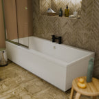 Lagoon Soft Square Bath Filler Tap
