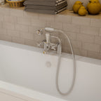Ripple Traditional Bath Shower Mixer Tap