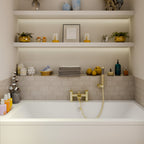 Stream Round Waterfall Bath Shower Mixer Tap