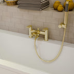 Stream Round Waterfall Bath Shower Mixer Tap