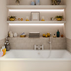 Stream Round Waterfall Bath Shower Mixer Tap