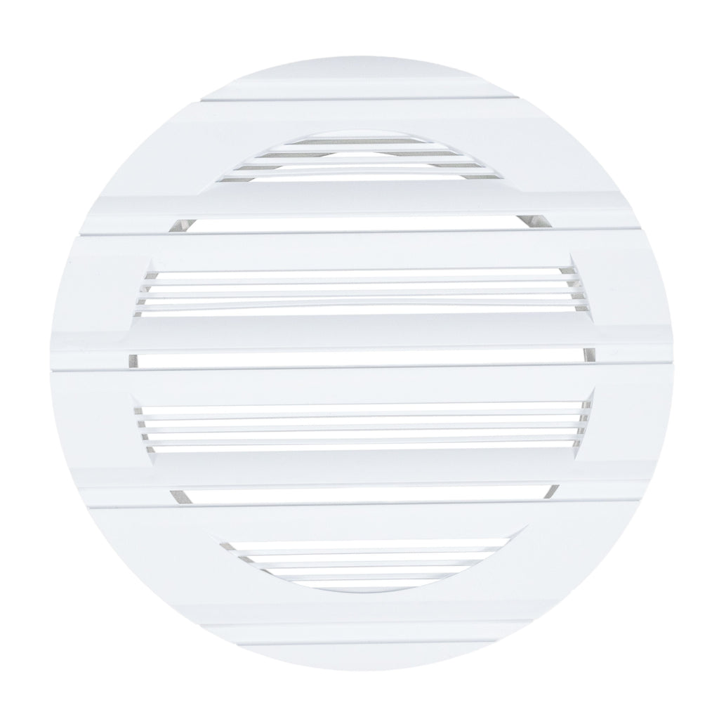 Louvre Vent Round Bella 125mm White