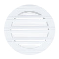Louvre Vent Round Bella 125mm White