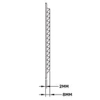 Louvre Vent  D/195W 195mm X 195mm with Fly Screen