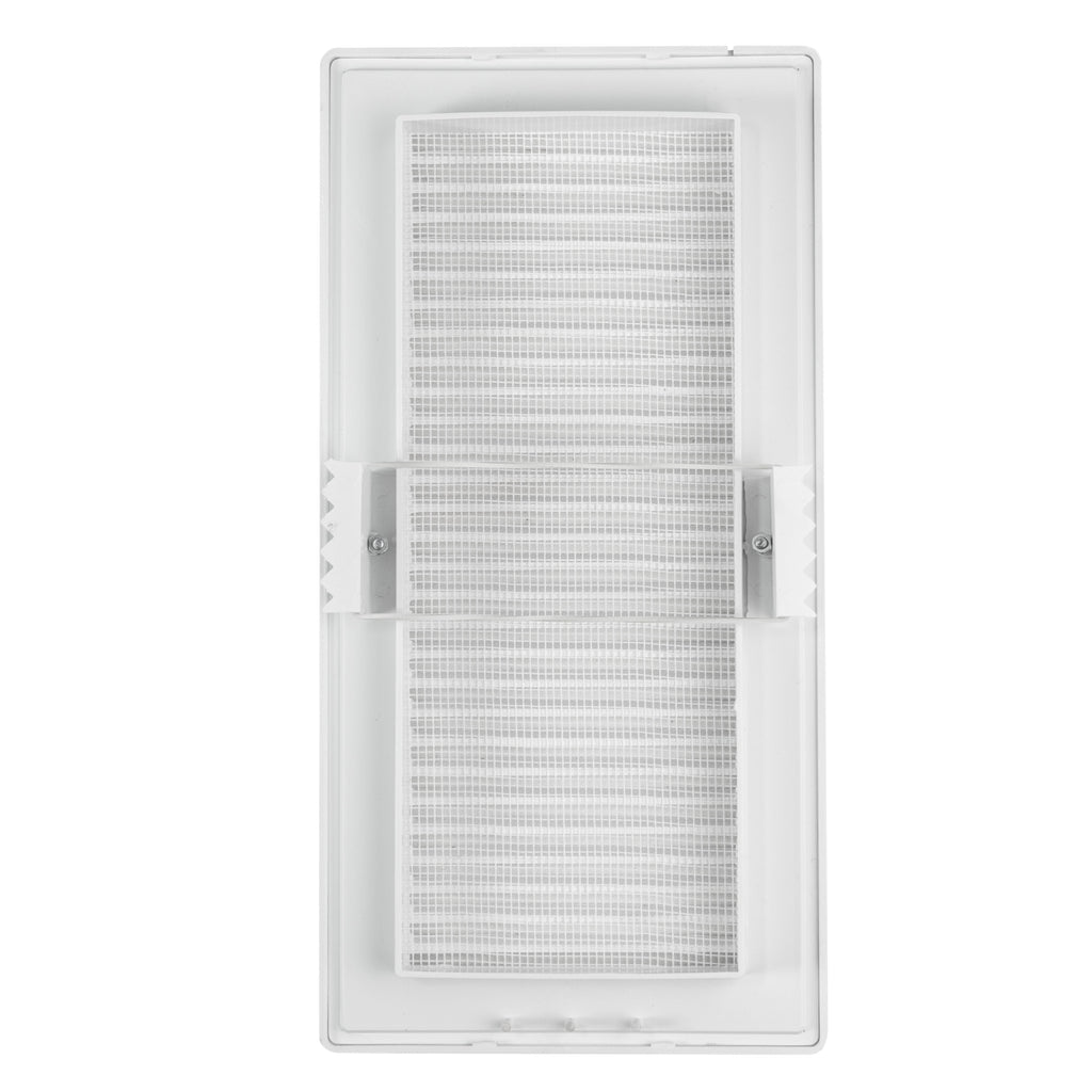 Louvre Vent White DL/90X240RW LUX With Fly Mesh