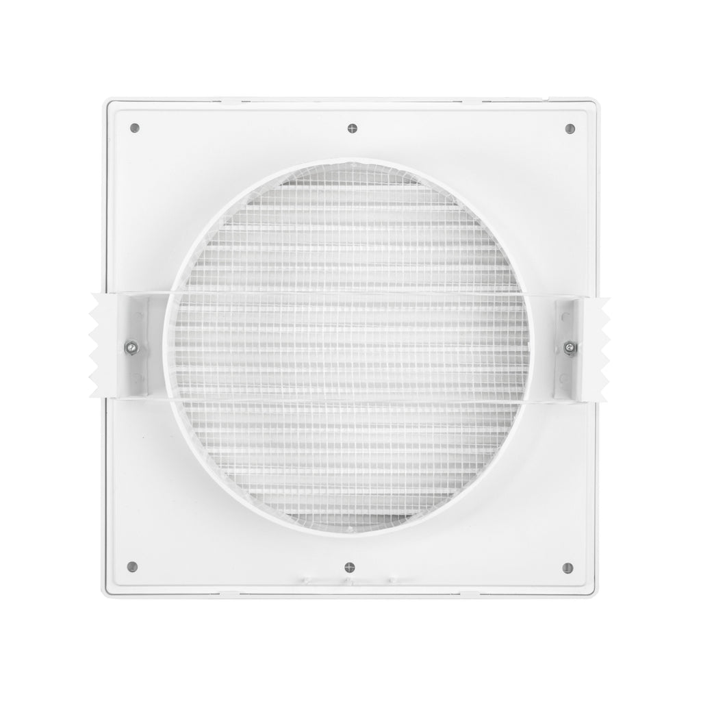 Louvre Vent White DL/100 RW LUX With Fly Mesh