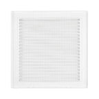 Louvre Vent White DL/100 RW LUX With Fly Mesh