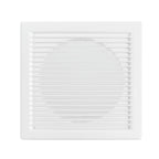 Louvre Vent White DL/150 RW LUX With Fly Mesh