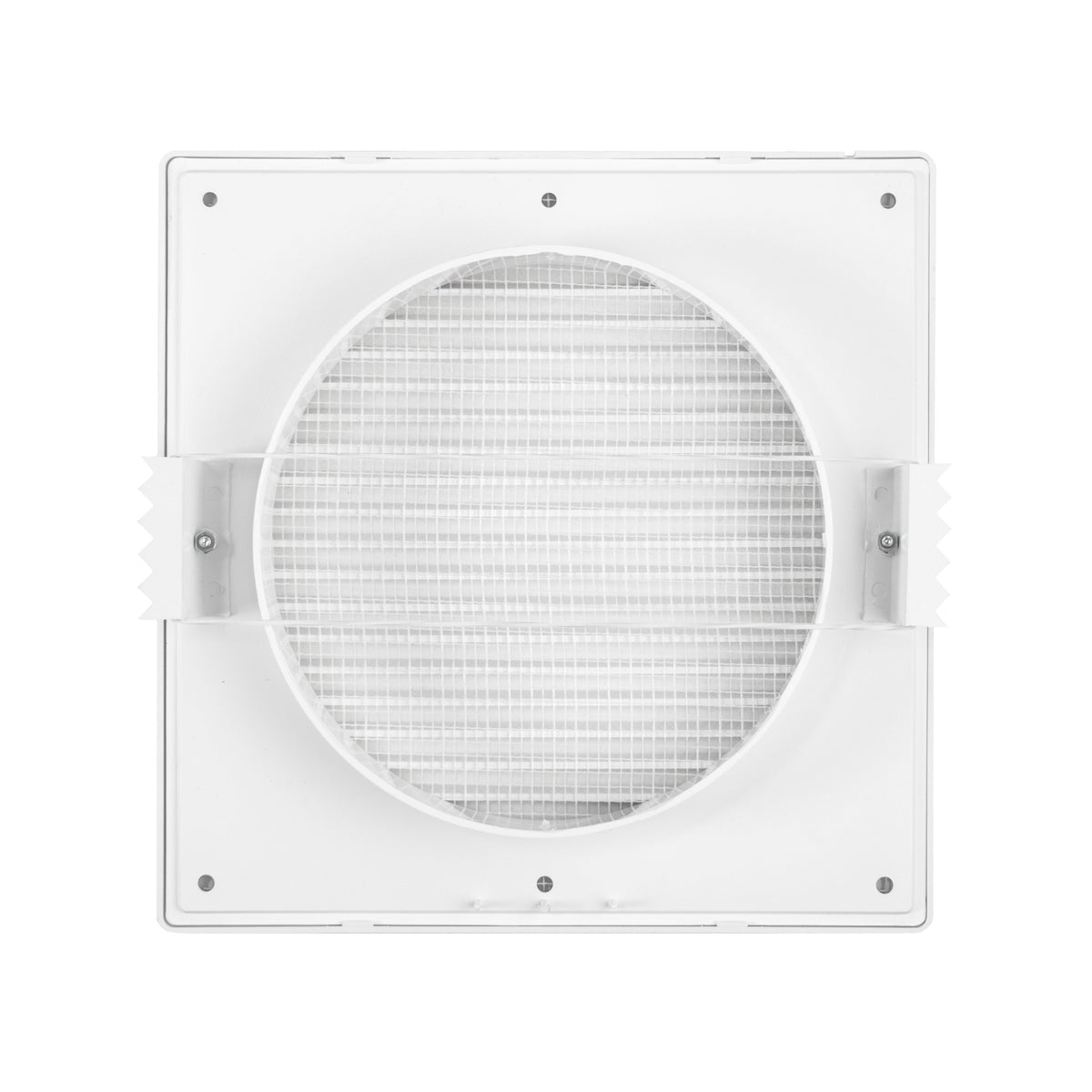 Louvre Vent White DL/150 RW LUX With Fly Mesh