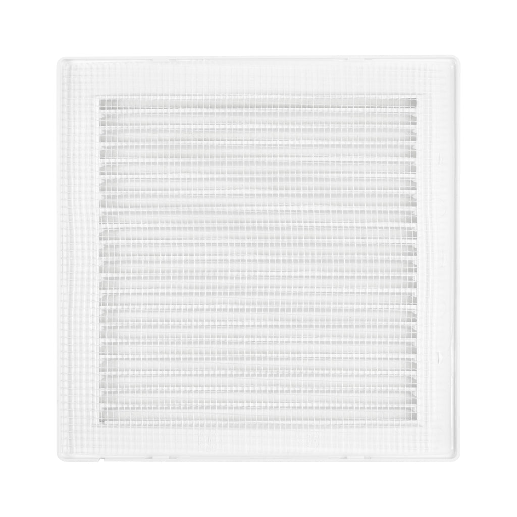 Louvre Vent White DL/150 RW LUX With Fly Mesh