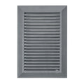 Louvre Vent Graphite Duo Smart 140/210 140mm X 210mm With Fly Mesh