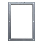 Louvre Vent Graphite Duo Smart 140/210 140mm X 210mm With Fly Mesh