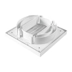 Through Wall Ventilation Kit Louvre Vent VC-KR0153 with Brown External Vent