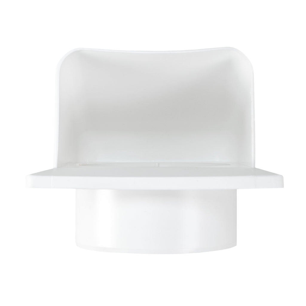 External White Louvre Vent  KRD/100 fi100mm