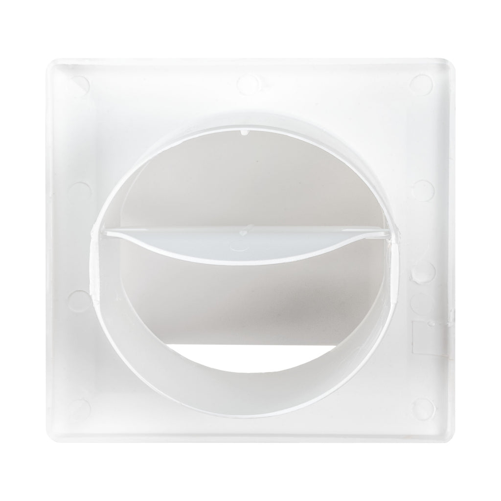 Through Wall Ventilation Kit Duo Smart DS4178 Vent with White External Vent