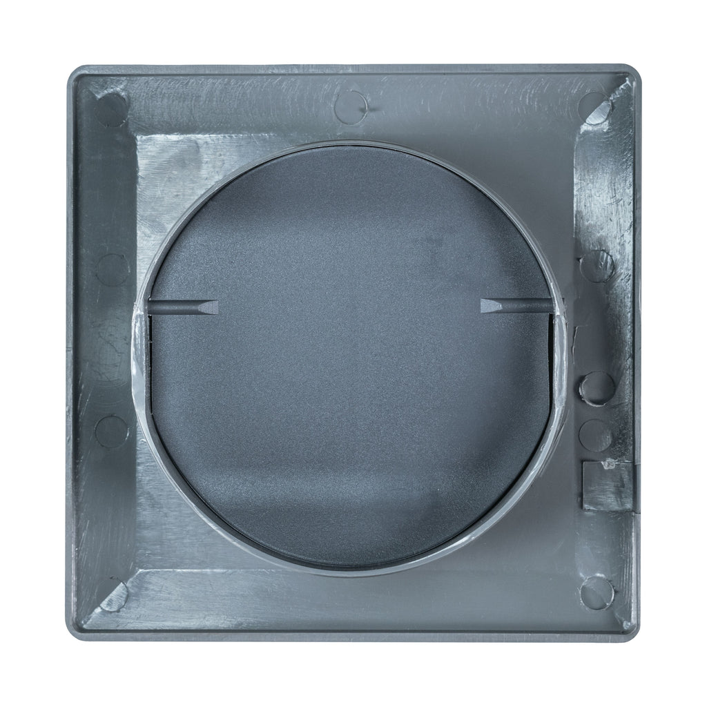 Through Wall Ventilation Kit RICO Pull-Cord Switch Fan with Graphite External Vent