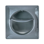 Through Wall Ventilation Kit RICO Pull-Cord Switch Fan with Graphite External Vent