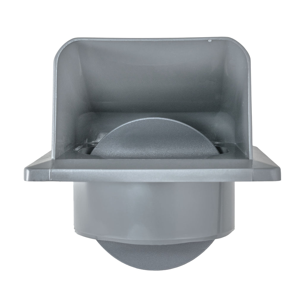 Through Wall Ventilation Kit RICO Pull-Cord Switch Fan with Graphite External Vent
