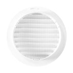 Through Wall Ventilation Kit Round Louvre Vent VC-KRO0184 with Graphite External Vent