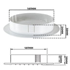 Louvre Vent KRO 150 With Fly Mesh