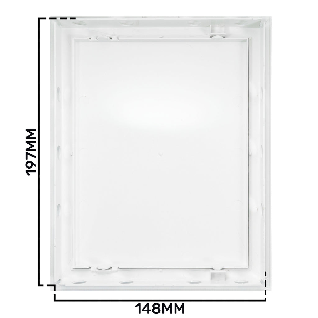 Access Panel Door PP, White 150mm x 200mm