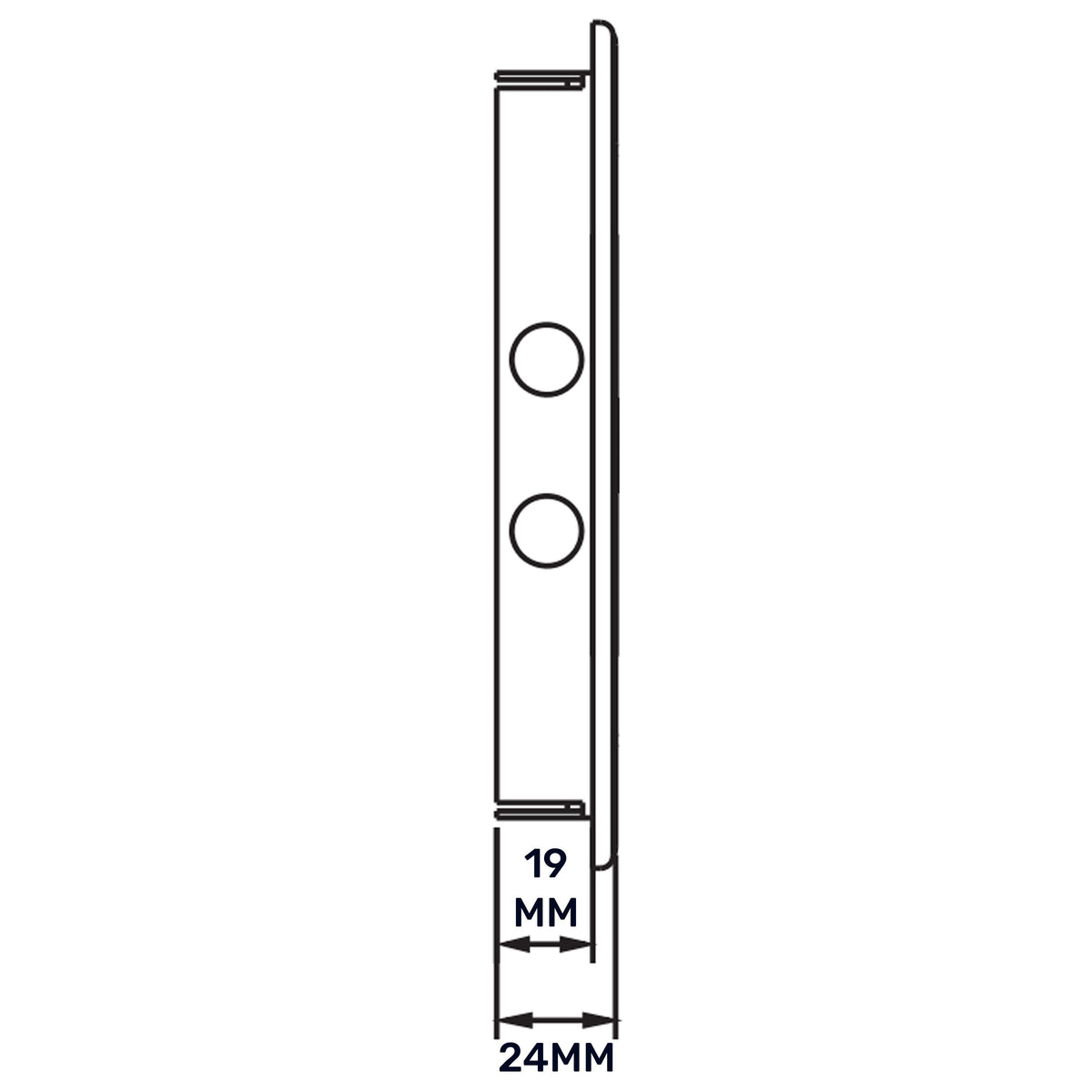 Access Panel Door PP, White 200mm x 200mm