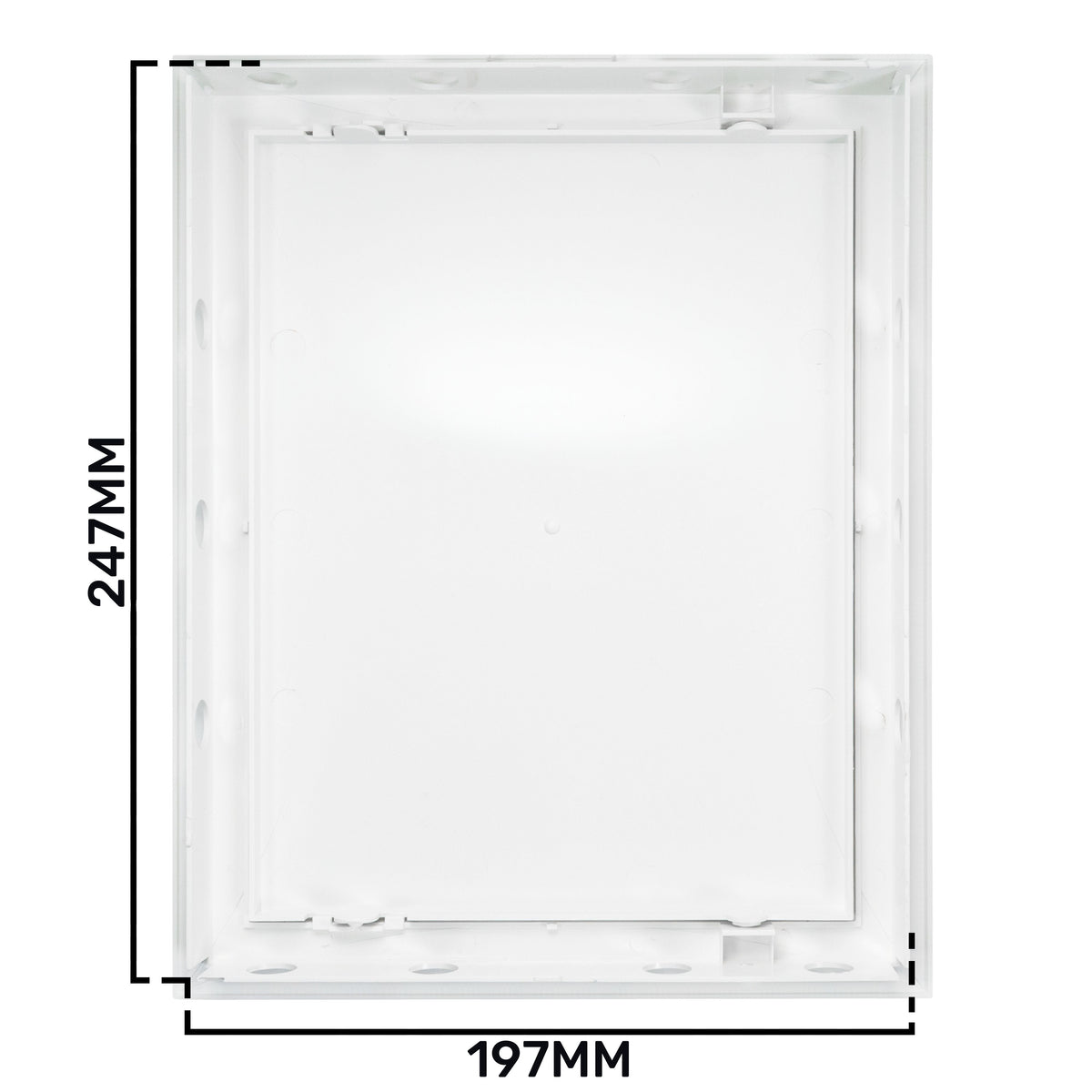 Access Panel Door PP, White 200mm x 250mm
