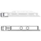Access Panel Door PP, White 200mm x 250mm