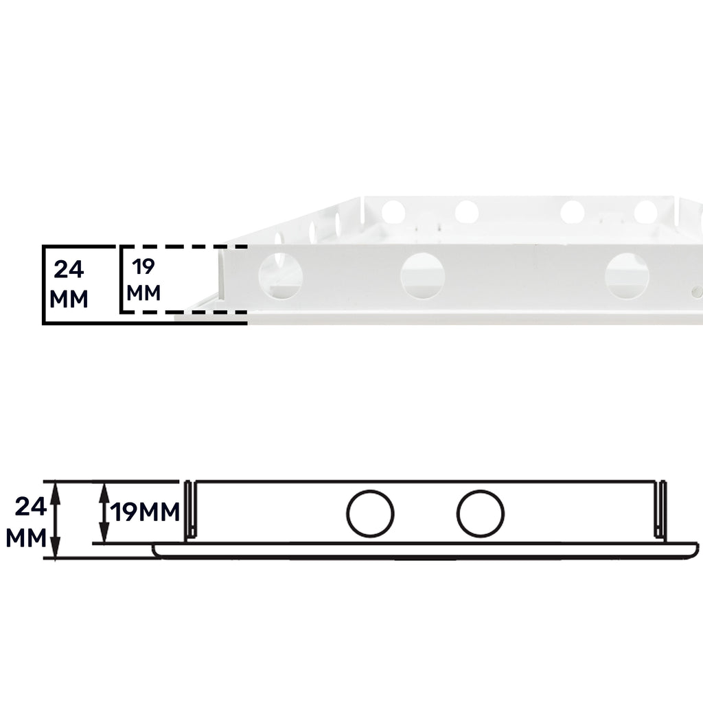 Access Panel Door PP, White 300mm x 400mm