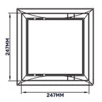 Access Panel Door PP, White 250mm x 250mm