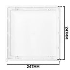 Access Panel Door PP, White 250mm x 250mm