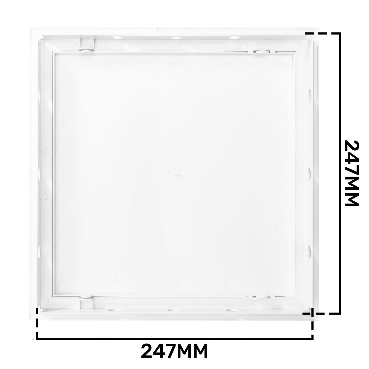 Access Panel Door PP, White 250mm x 250mm